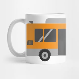 Bus Funny Nursery Cartoon Drawing Design Mug